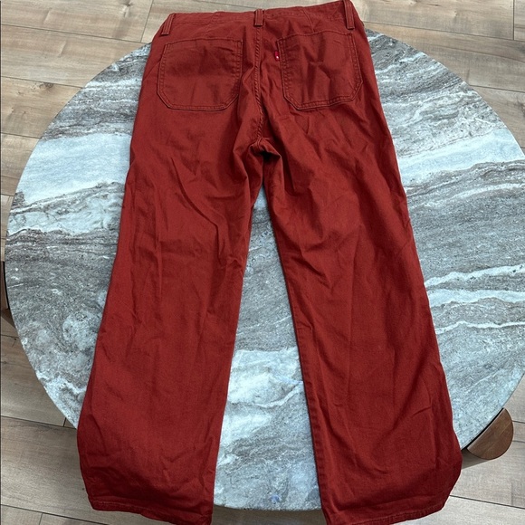 Levi's Burnt Orange Chinos Pants Sz 29 - Picture 5 of 6